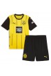 Borussia Dortmund Waldemar Anton #3 Babyklær Hjemme Fotballdrakt til barn 2024-25 Korte ermer (+ Korte bukser)